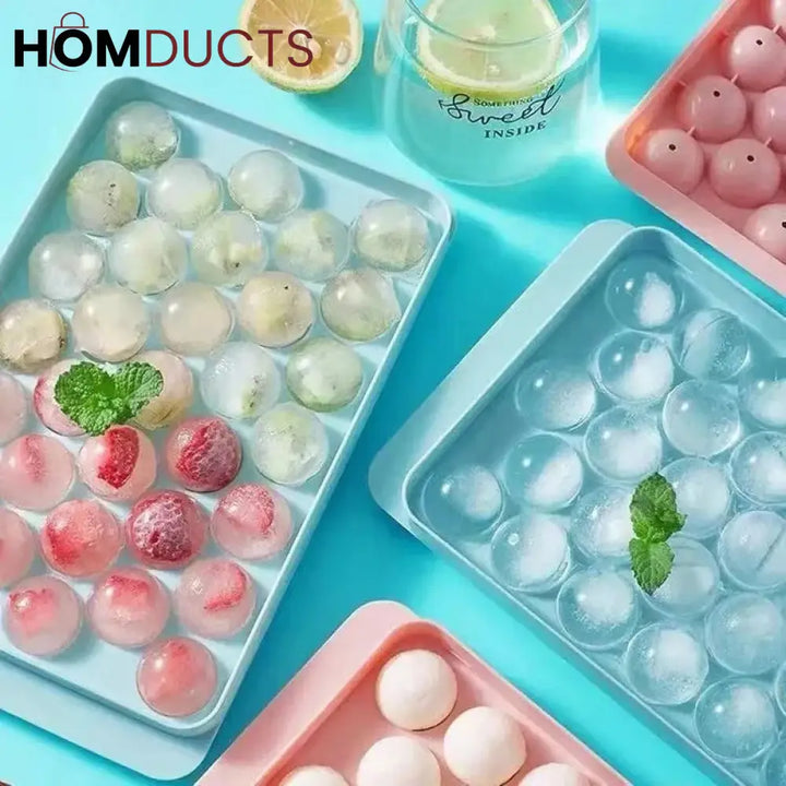 Ice Ball Tray With Lid