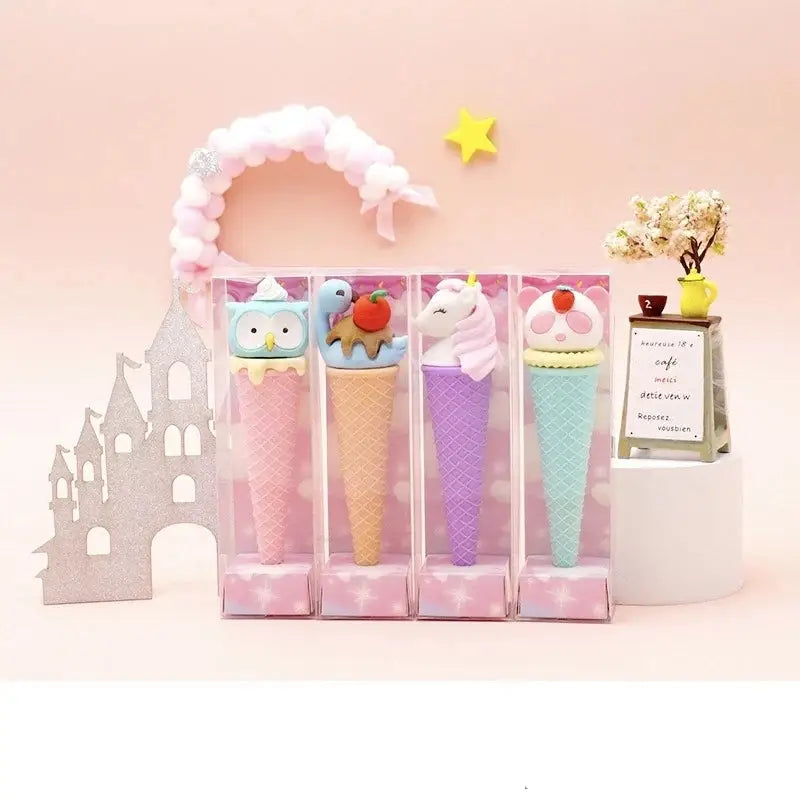 Icecream Shape Erasers