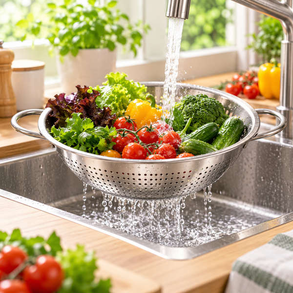 28 cm Multipurpose Stainless-Steel Food Strainer