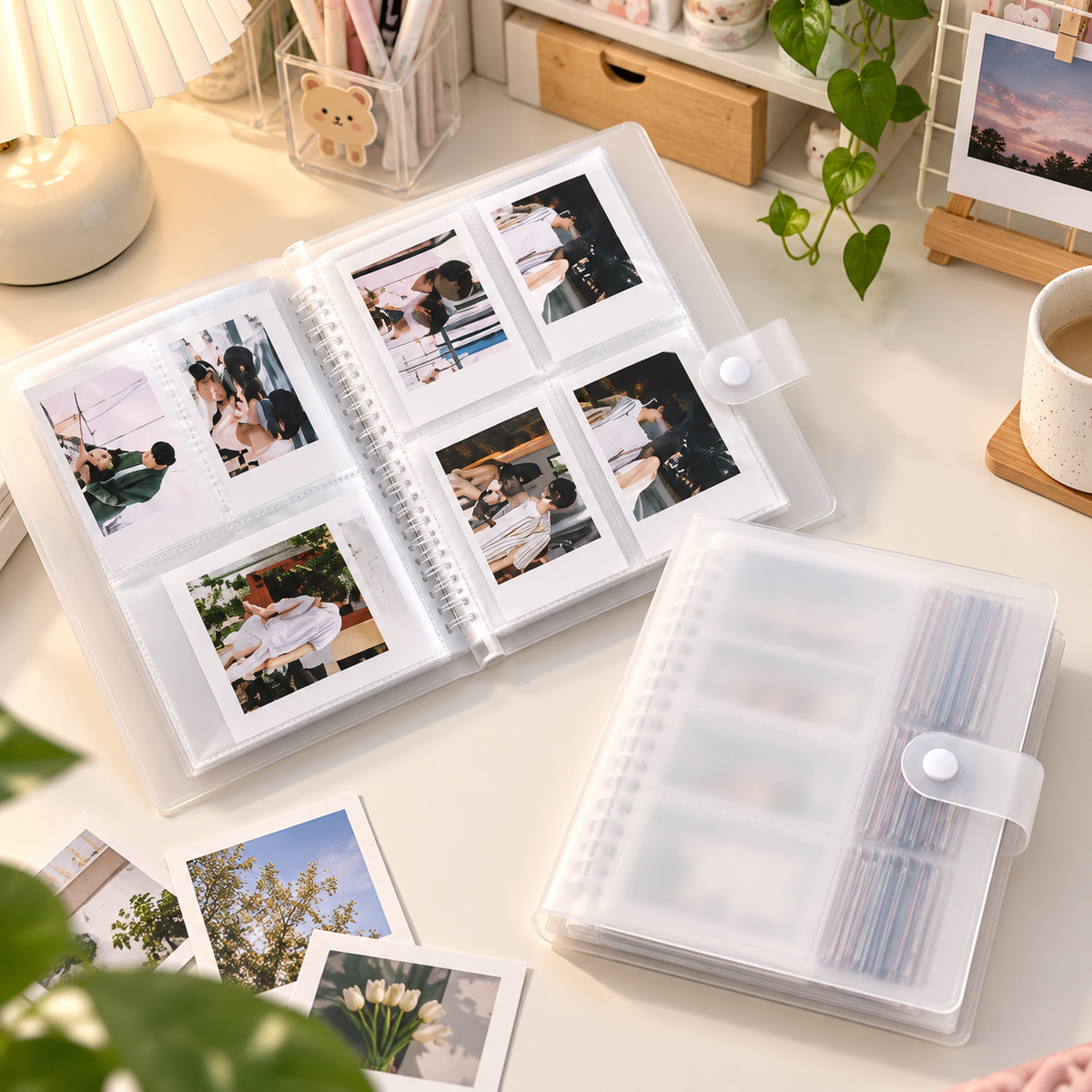 84-pocket instant photo album organizer
