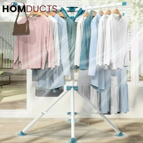 Indoor And Outdoor Folding Cloth Drying Rack