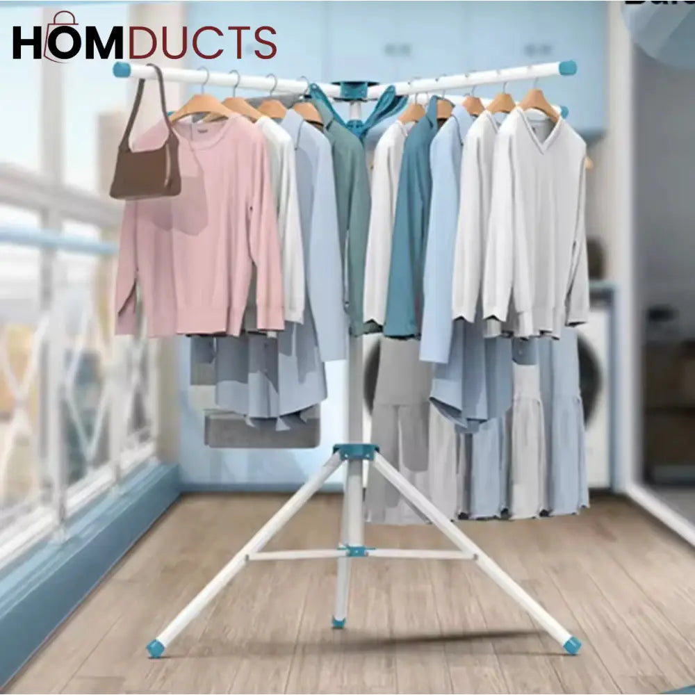 Indoor And Outdoor Folding Cloth Drying Rack