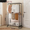 Indoor Floor Cloth Hanging Rack