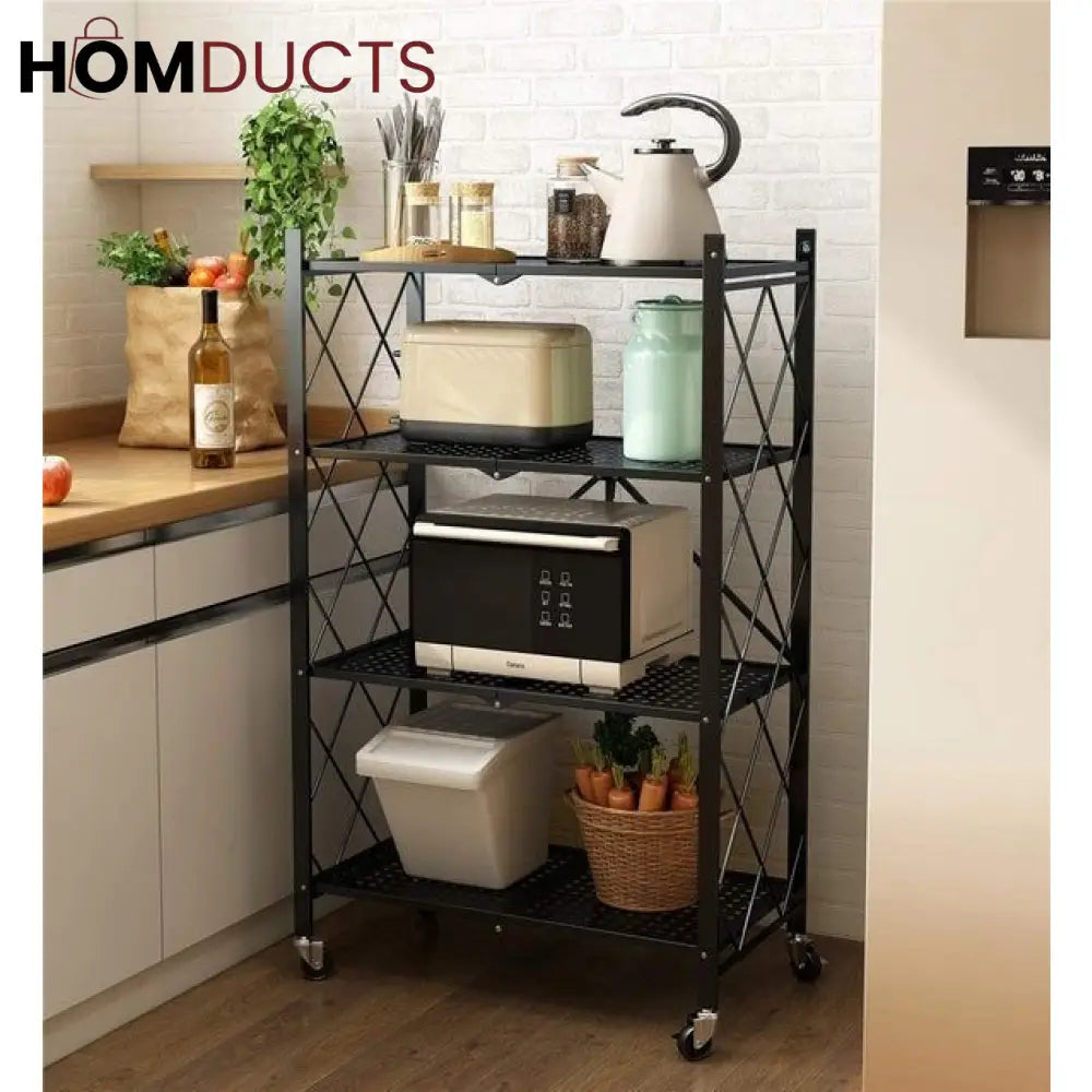 Installation Free Folding Kitchen Rack