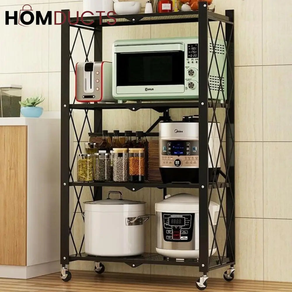 Installation Free Folding Kitchen Rack