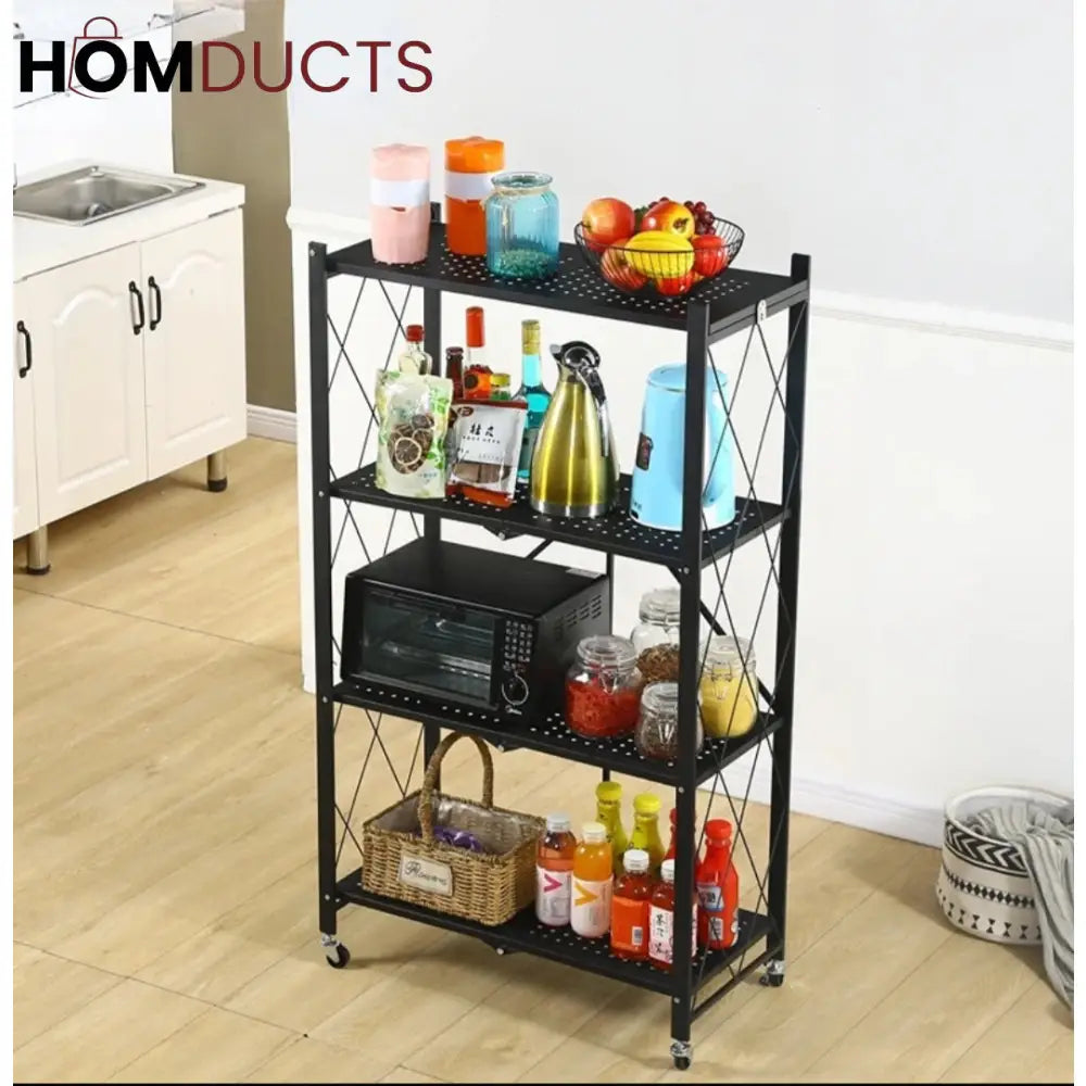 Installation Free Folding Kitchen Rack