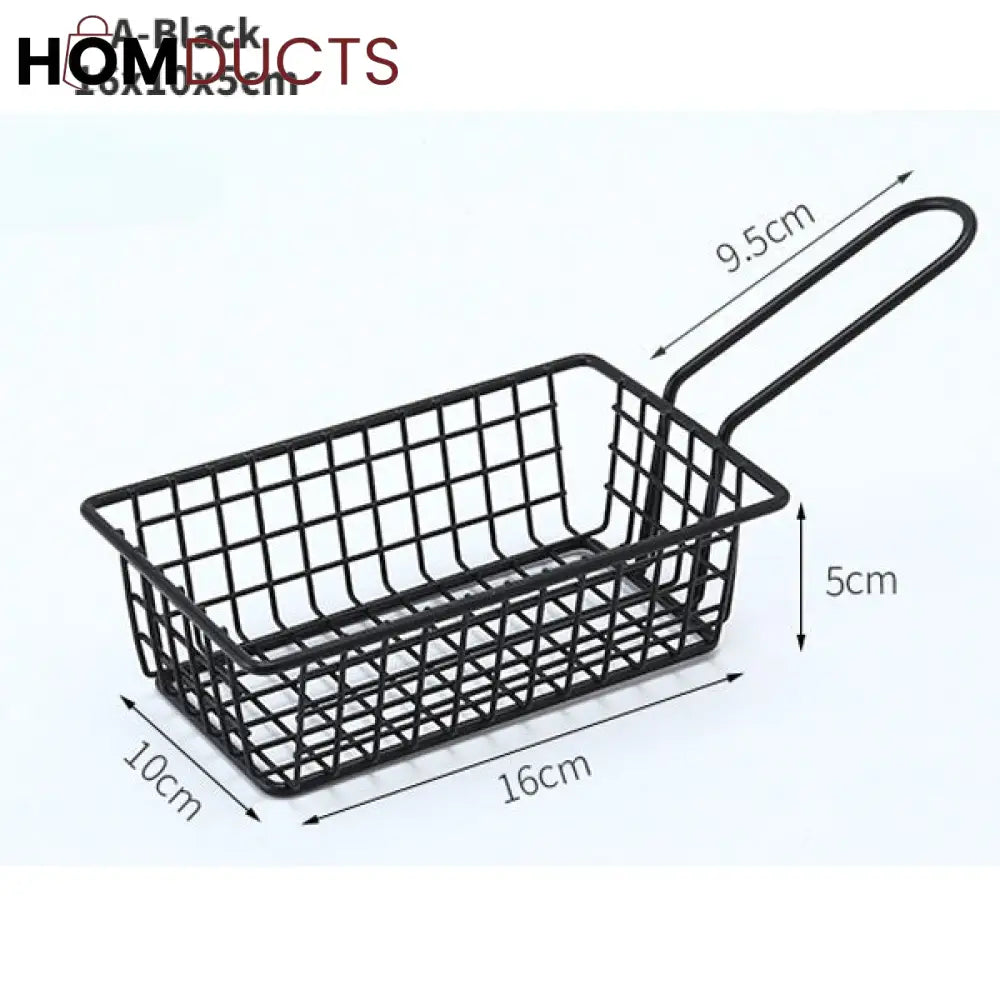 Iron Frying Basket