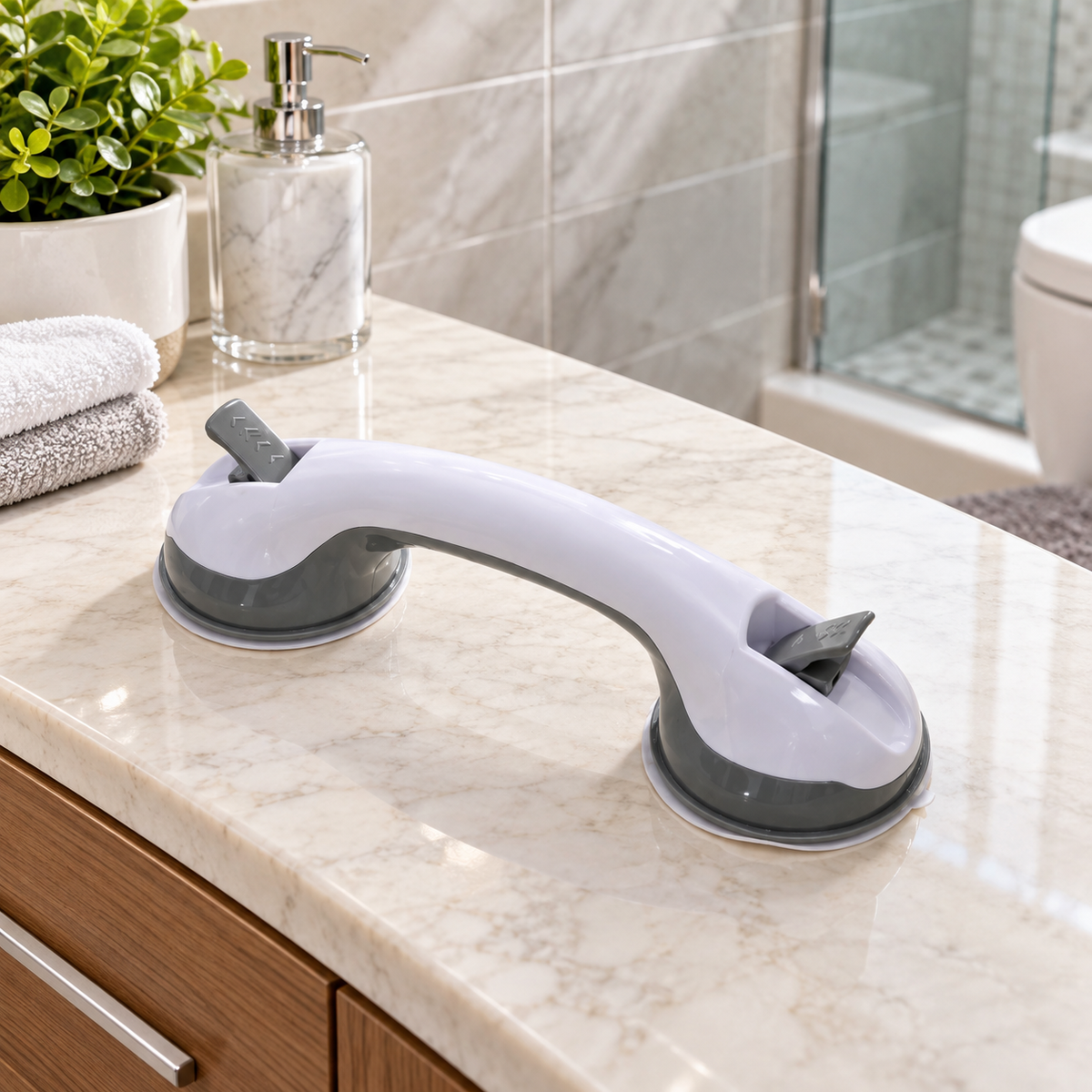 Dual Suction Safety Helping Handle