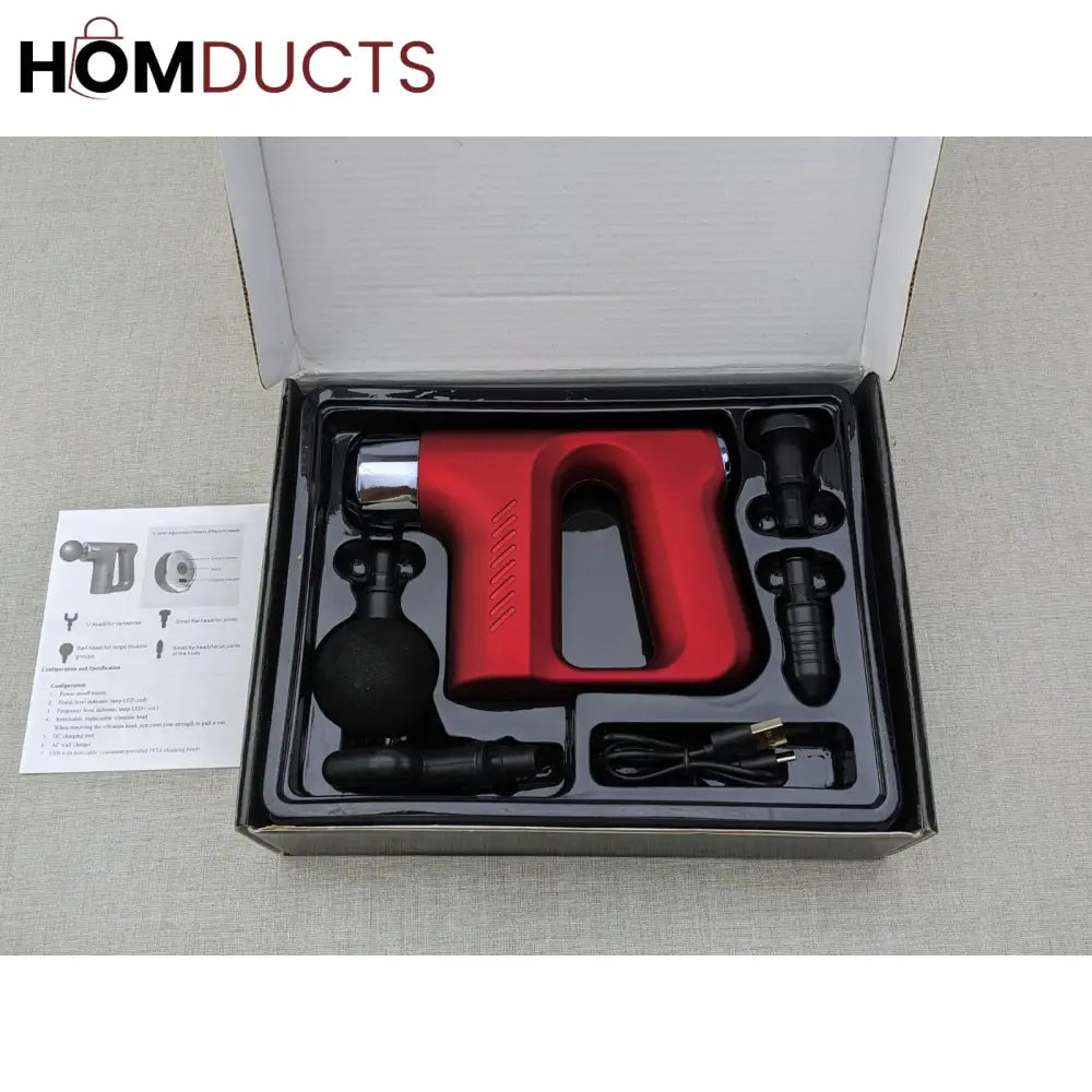 KH-740 Fascial Gun Massager: Deep Tissue Relief & Muscle Recovery
