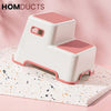 Kids 2-Step Stool: Safe, Dual-Purpose for Handwashing & Toilet Training