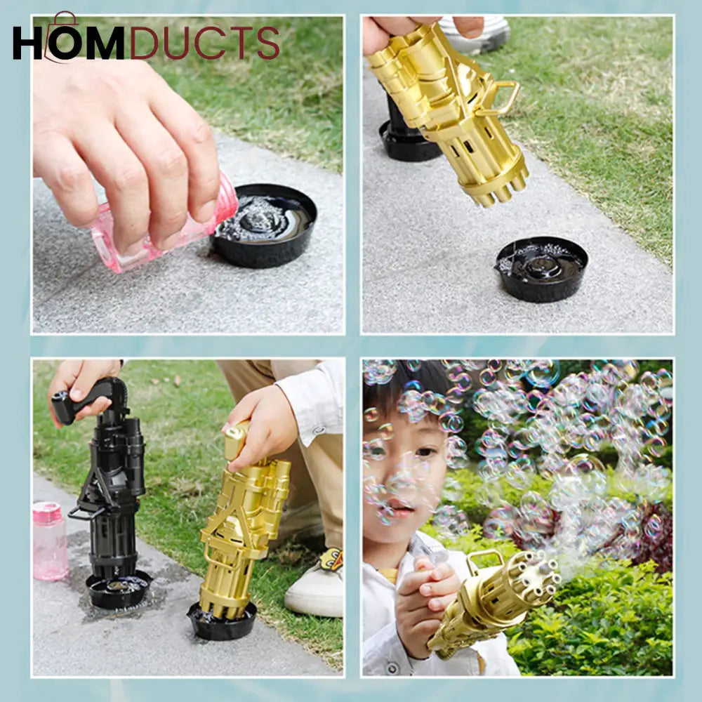 Kids Automatic Bubble Gun