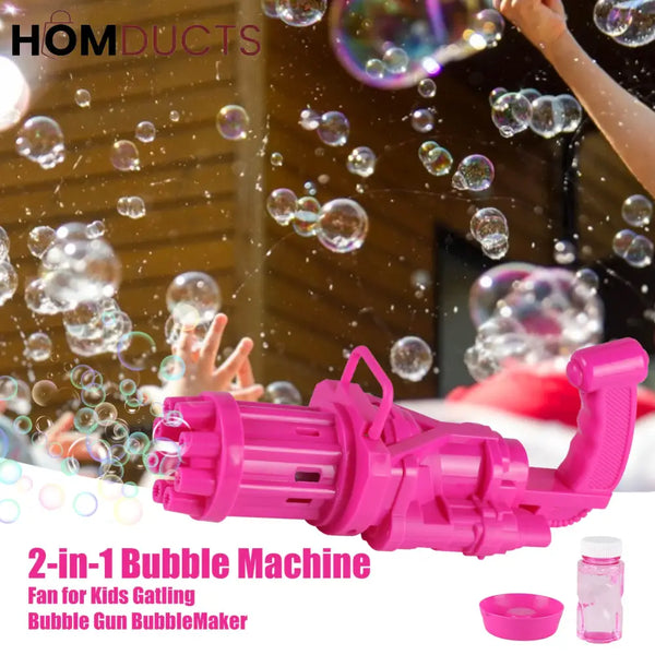 Kids Automatic Bubble Gun