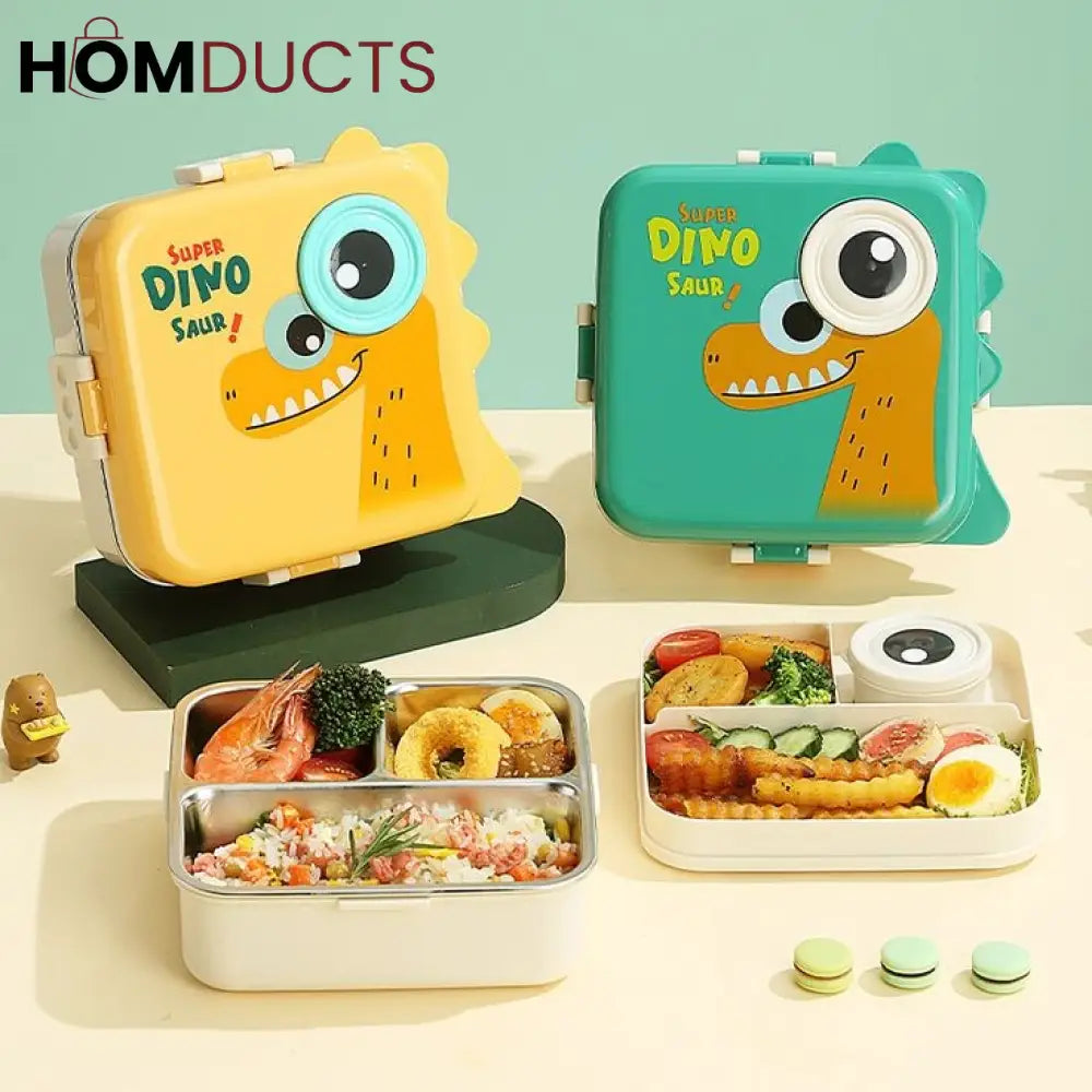 Kids Carnival Stainless Steel Lunch Box