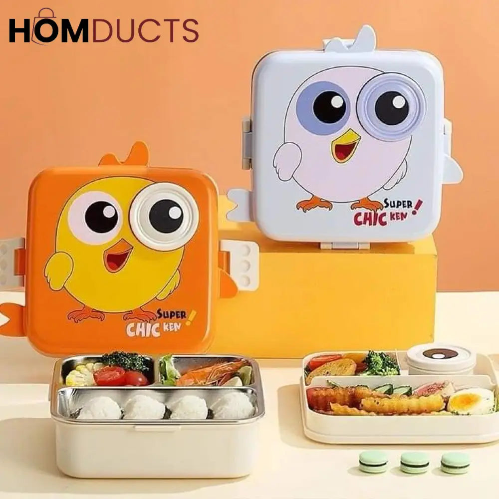 Kids Carnival Stainless Steel Lunch Box