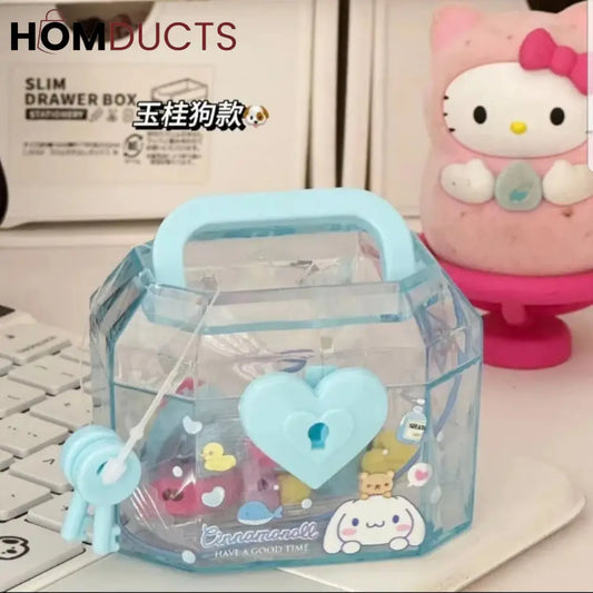 Kids Eraser With Transparent Box