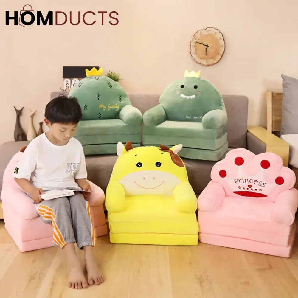 Kids Folding Sofa Bed