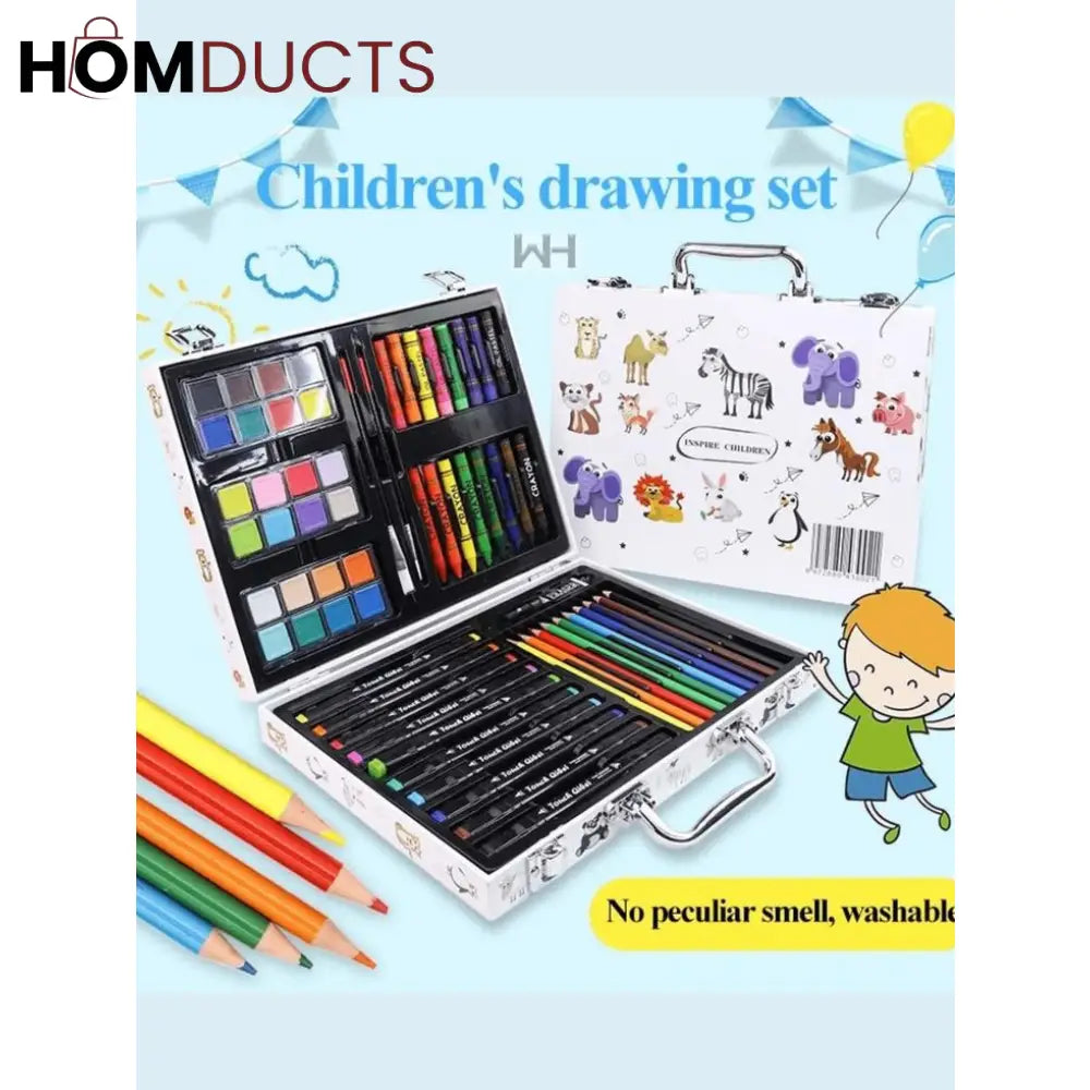 Kids Professional Drawing Kit (65Pcs)