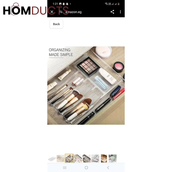 Kitchen Drawer Cutlery Organizer