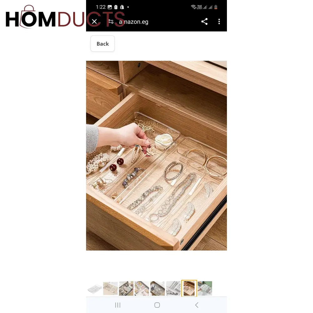 Kitchen Drawer Cutlery Organizer