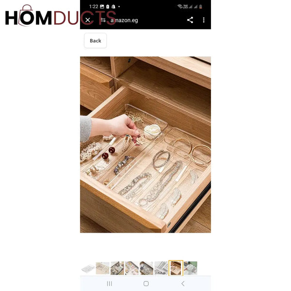 Kitchen Drawer Cutlery Organizer