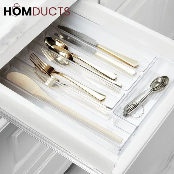 Kitchen Drawer Cutlery Organizer Large