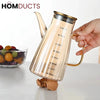 Kitchen Oil Dispenser Bottle 700ml - Leakproof & Easy Pour Household Supplies