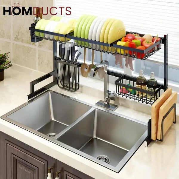 Kitchen Stainless Steel Sink Drain Rack