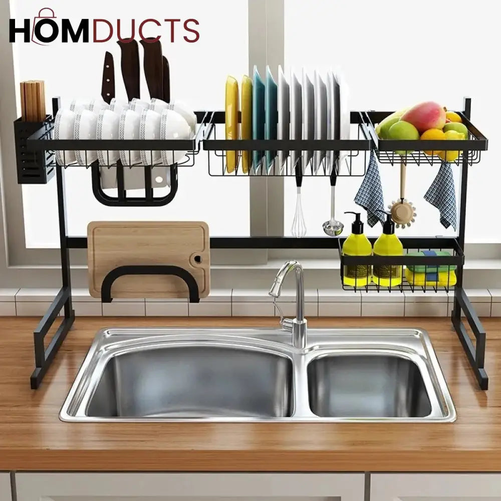 Kitchen Stainless Steel Sink Drain Rack