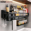 Kitchen Wall Mounted Spice Rack