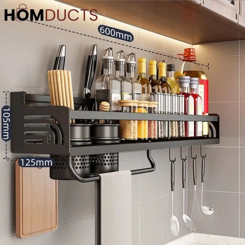 Kitchen Wall Mounted Spice Rack