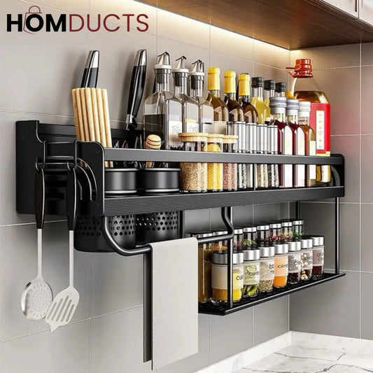 Kitchen Wall Mounted Spice Rack