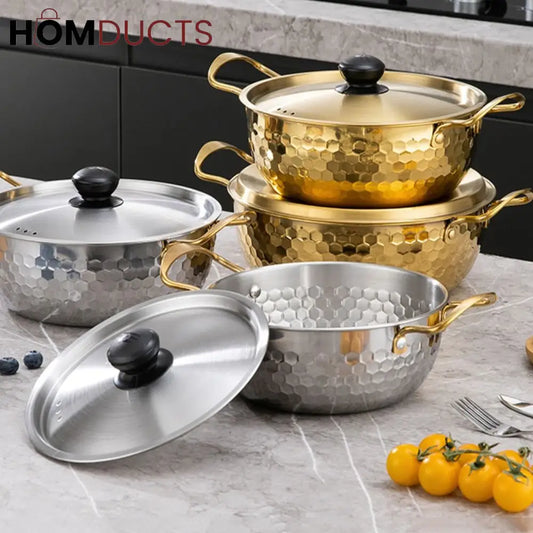 Korean Style Golden Cooking Pot