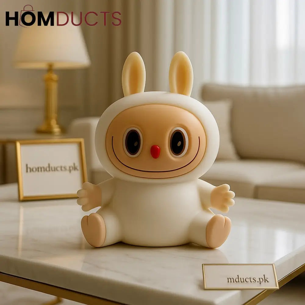 Labubu LED Night Lamp – Cute Bunny Design Decorative Light for Kids & Home Décor