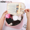 Large Capacity 3Pcs Pu Travel Cosmetic Bag J & C Organizer