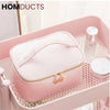 Large Capacity 3Pcs Pu Travel Cosmetic Bag J & C Organizer