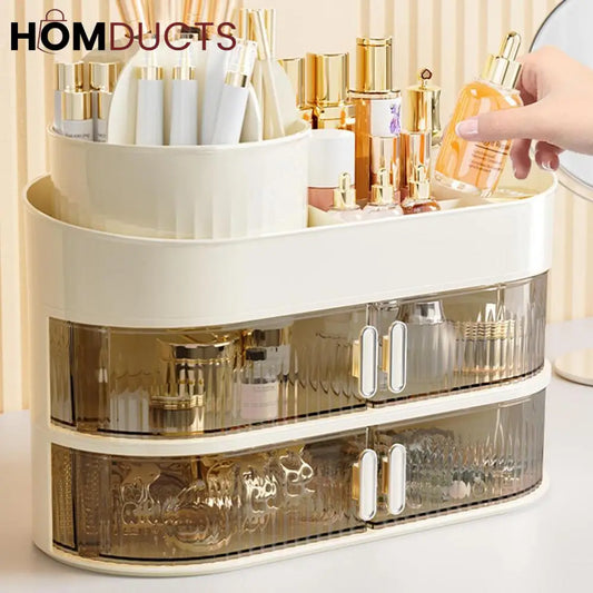 Large Capacity Desktop Cosmetic And Jewelery Organizer