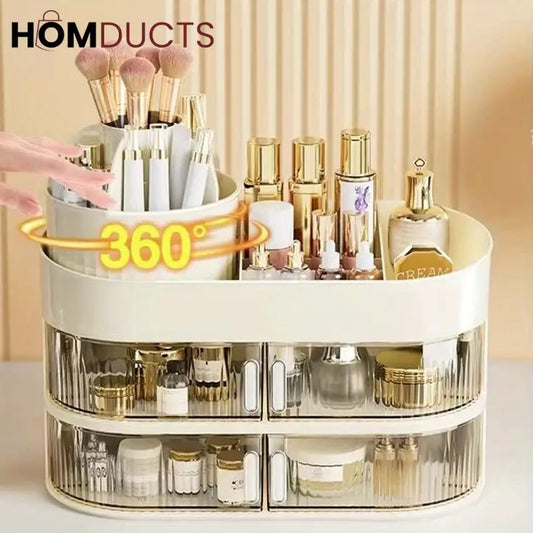Large Capacity Desktop Cosmetic And Jewelery Organizer