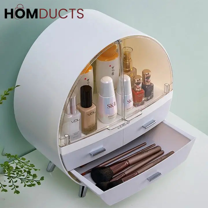 Large Capacity Dustproof Cosmetic Organizer