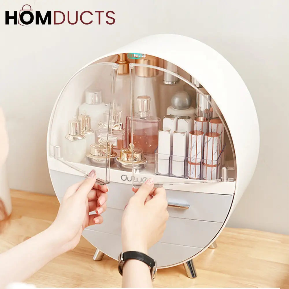 Large Capacity Dustproof Cosmetic Organizer