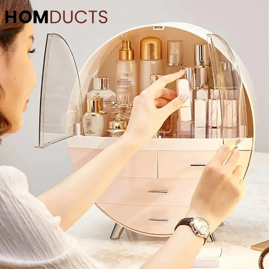 Large Capacity Dustproof Cosmetic Organizer