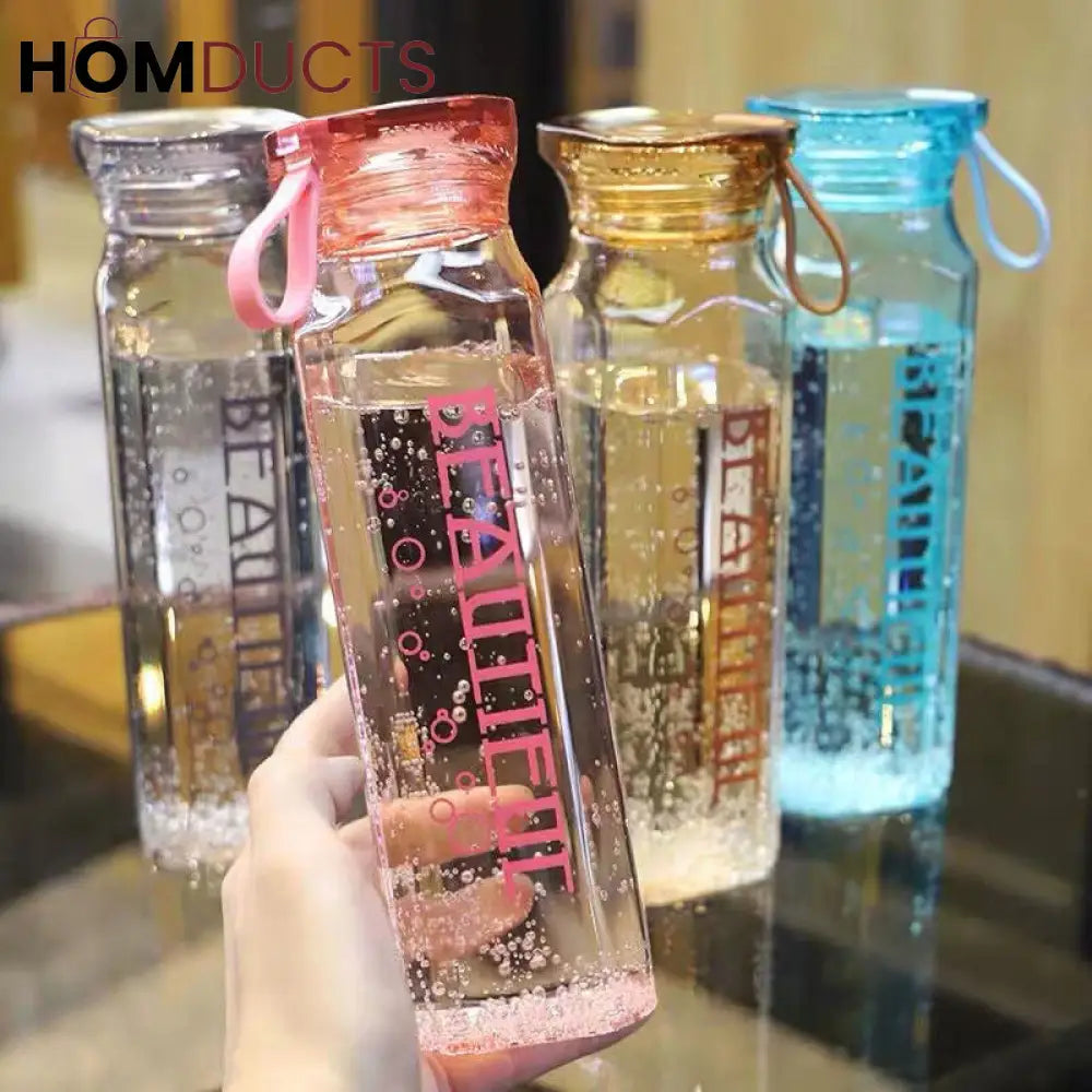 Large Capacity Glass Water Bottle