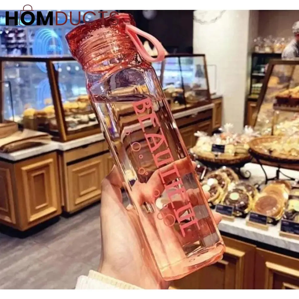 Large Capacity Glass Water Bottle