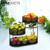 Large Capacity Iron Fruit Basket (Imported)