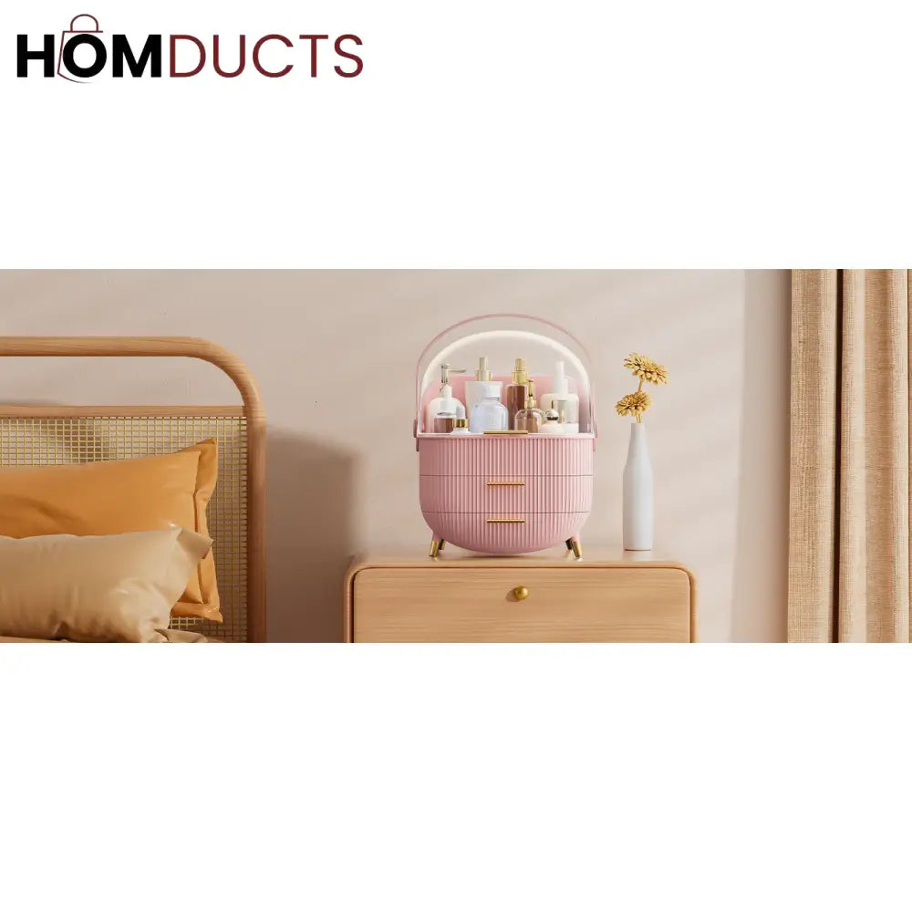 Large Capacity Light Luxury Cosmetic Organizer J & C organizer