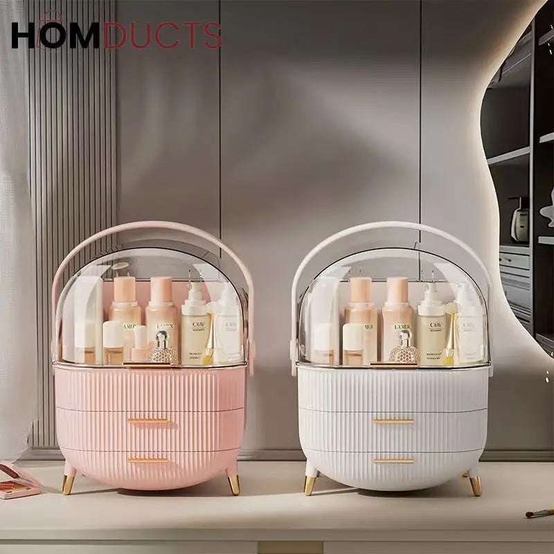 Large Capacity Light Luxury Cosmetic Organizer J & C organizer