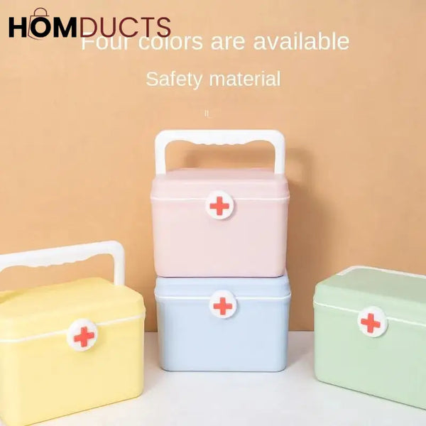 Large Capacity Medicine Box