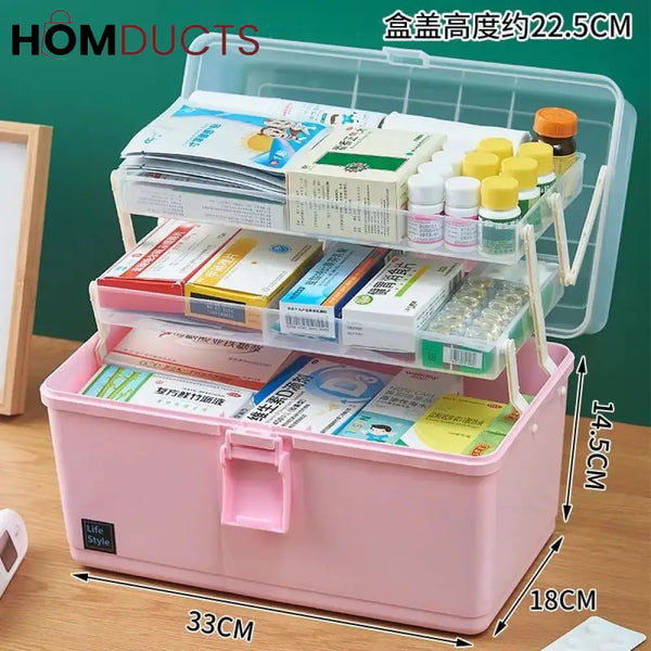 Large Capacity Medicine Organizer