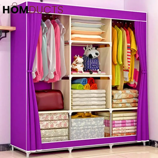 Large Capacity Non Wooven Wardrobe