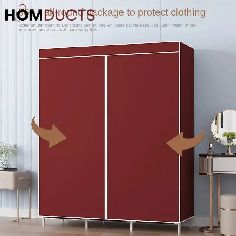 Large Capacity Non Wooven Wardrobe