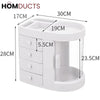 Largest Capacity Cosmetic Organizer With Drawer J & C